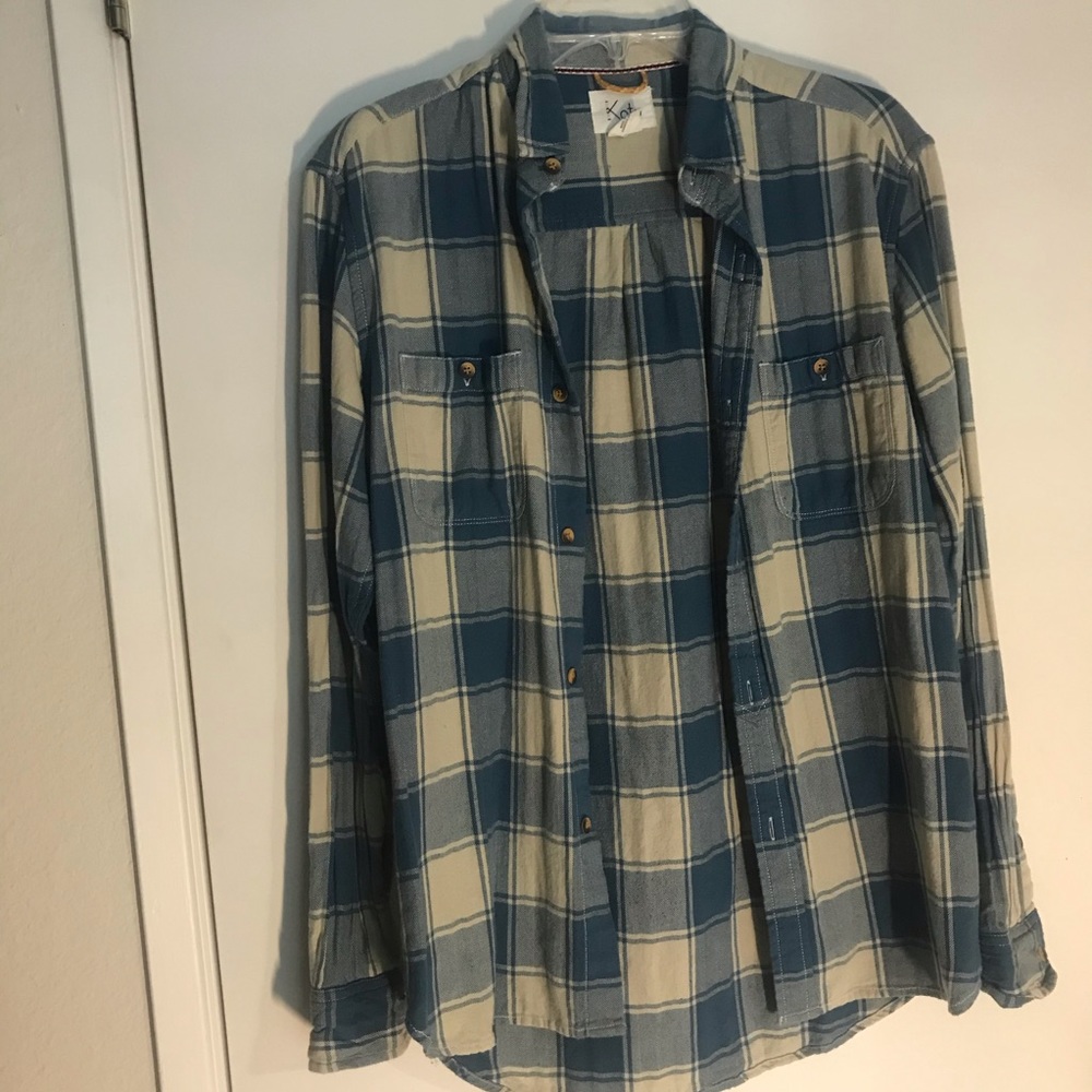 Blue and Cream Flannel from Urban Outfitters